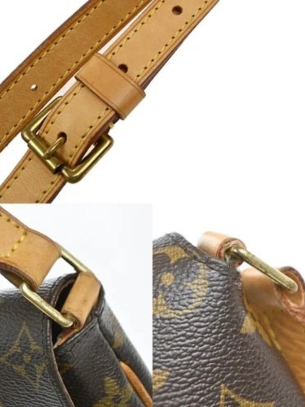 LOUIS VUITTON LV Musette Salsa Short Shoulder Bag Monogram Brown M51258 80EG367 - Picture 8 of 15